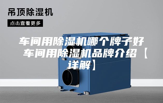 車(chē)間用除濕機(jī)哪個(gè)牌子好 車(chē)間用除濕機(jī)品牌介紹【詳解】