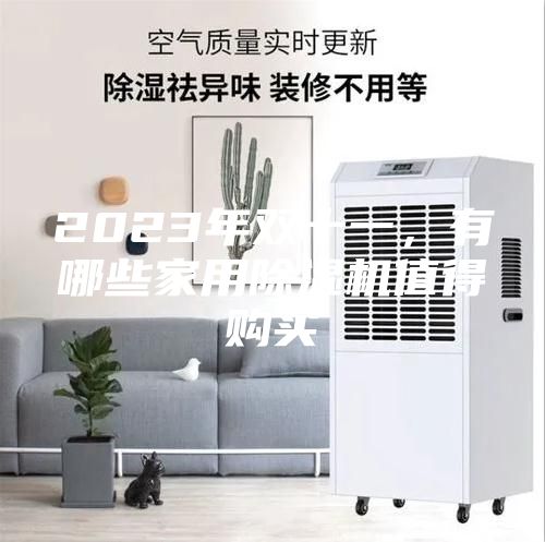 2023年雙十一，有哪些家用除濕機值得購買