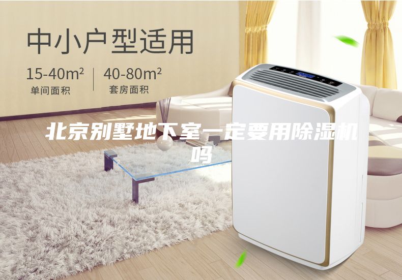 北京別墅地下室一定要用除濕機嗎